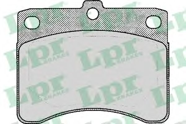 Brake Pad Set, disc brake 05P056