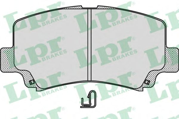 Brake Pad Set, disc brake 05P1028