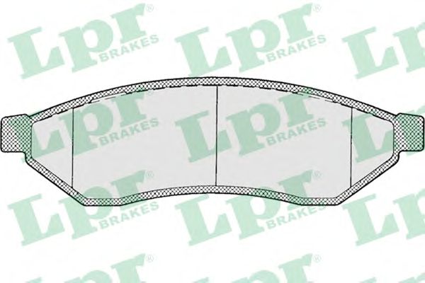 Brake Pad Set, disc brake 05P1198