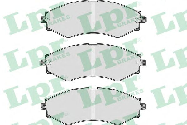 Brake Pad Set, disc brake 05P1209