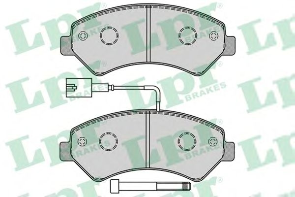 Brake Pad Set, disc brake 05P1288