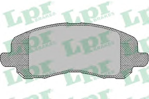 Комплект тормозных колодок, дисковый тормоз 05P1430