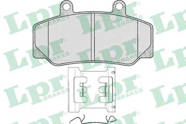 Brake Pad Set, disc brake 05P318