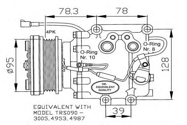 Compressor, airconditioning 32236