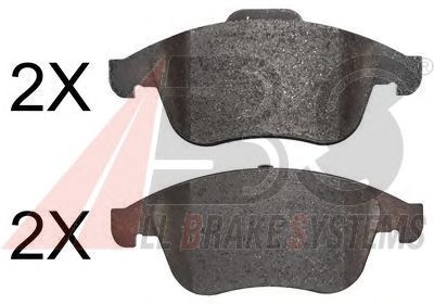 Brake Pad Set, disc brake 37749 OE