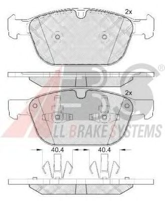 Brake Pad Set, disc brake 37750