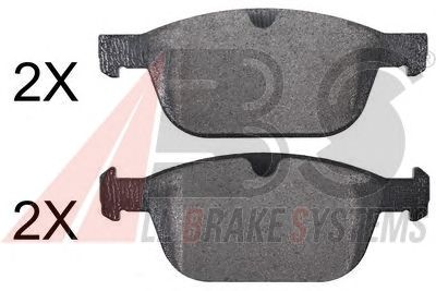 Brake Pad Set, disc brake 37750 OE