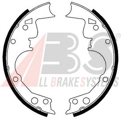 Brake Shoe Set 40514