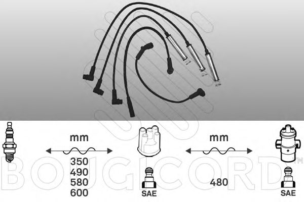 Ignition Cable Kit 4126