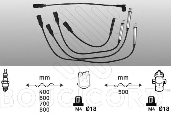 Ignition Cable Kit 4164