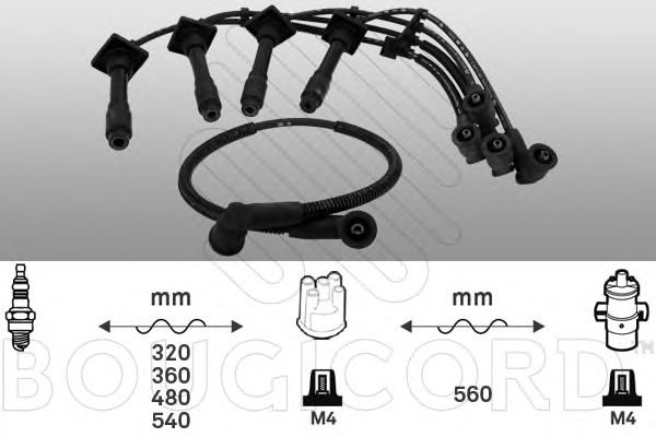 Ignition Cable Kit 6307