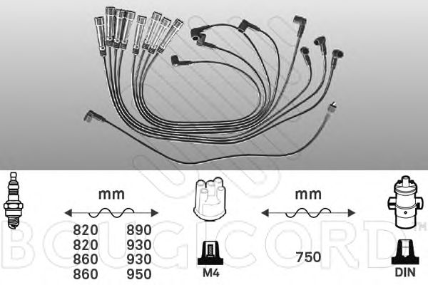 Ignition Cable Kit 7163