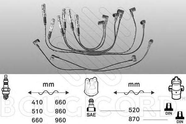 Ignition Cable Kit 7168