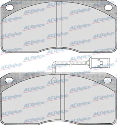 Brake Pad Set, disc brake AC058500D