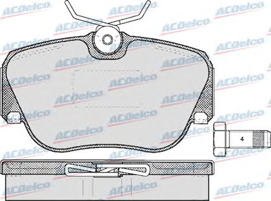 Bremseklodser AC450181D