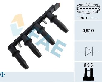 Ignition Coil 80291