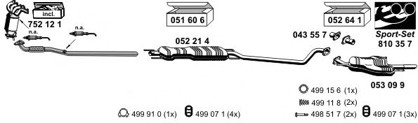 Exhaust System 050476