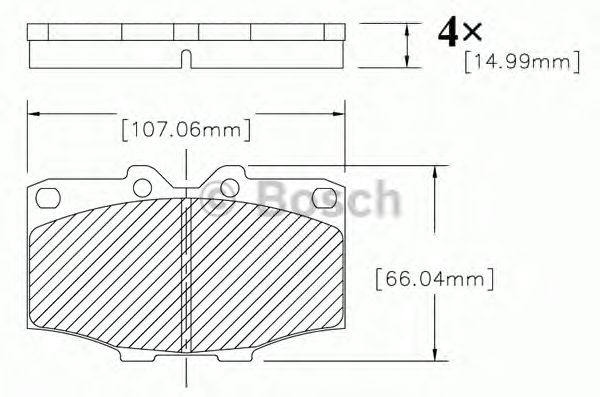 Комплект тормозных колодок, дисковый тормоз F 03B 150 207