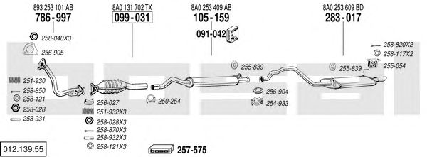 Exhaust System 012.139.55