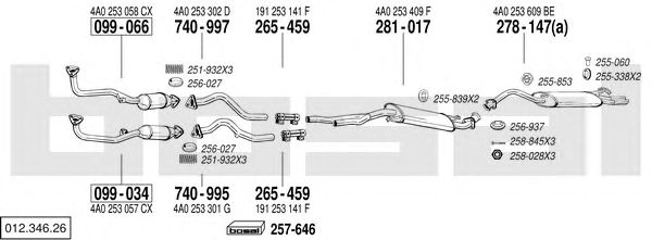 Exhaust System 012.346.26