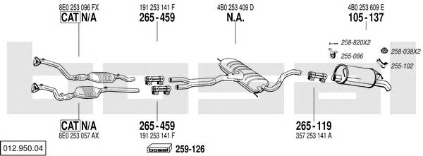 Exhaust System 012.950.04
