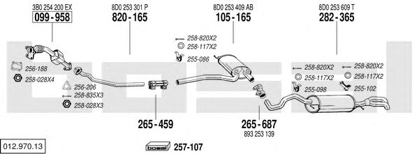 Exhaust System 012.970.13