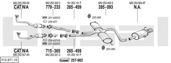 Exhaust System 012.971.10