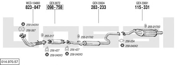 Exhaust System 014.970.57