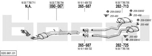 Exhaust System 020.981.01