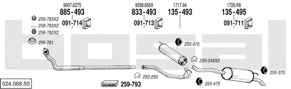 Exhaust System 024.068.50