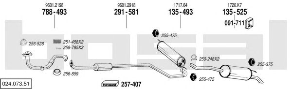 Exhaust System 024.073.51