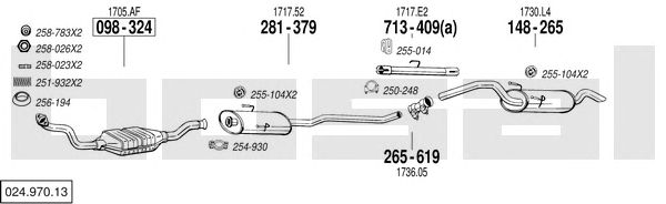 Exhaust System 024.970.13
