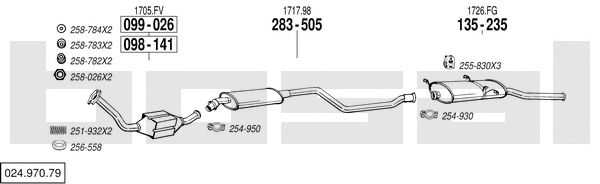 Exhaust System 024.970.79