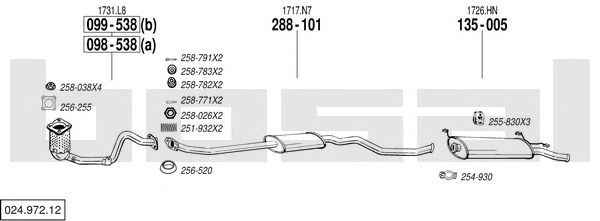 Exhaust System 024.972.12