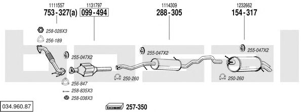 Exhaust System 034.960.87