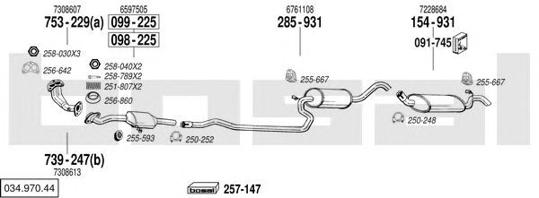 Exhaust System 034.970.44