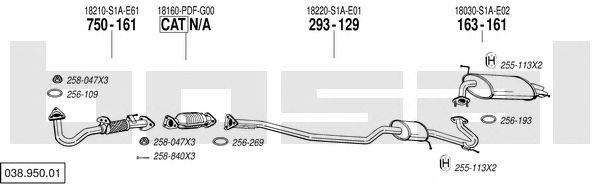 Exhaust System 038.950.01