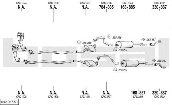 Exhaust System 042.067.50
