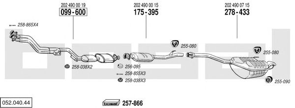 Exhaust System 052.040.44