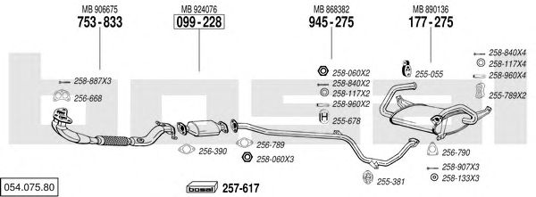 Exhaust System 054.075.80