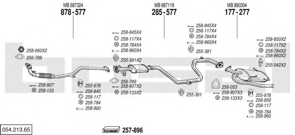 Exhaust System 054.213.65