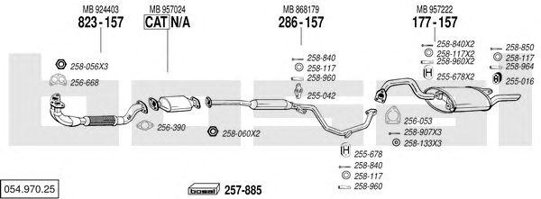 Exhaust System 054.970.25