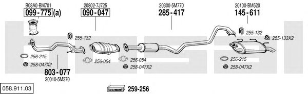 Exhaust System 058.911.03