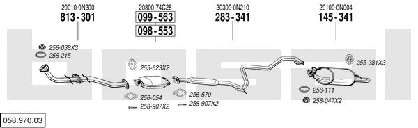 Exhaust System 058.970.03