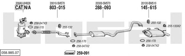 Exhaust System 058.985.07