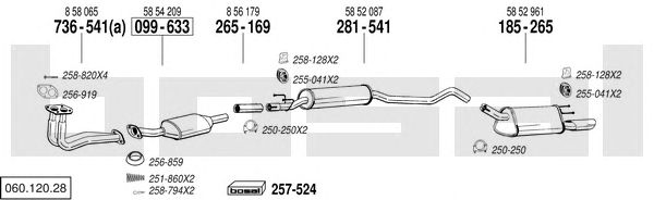 Exhaust System 060.120.28