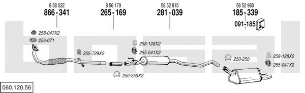 Exhaust System 060.120.56