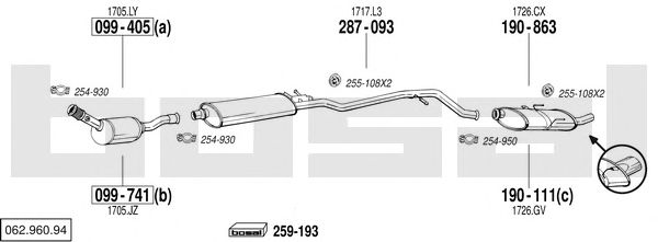 Exhaust System 062.960.94
