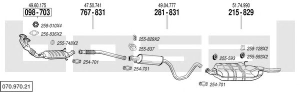 Exhaust System 070.970.21