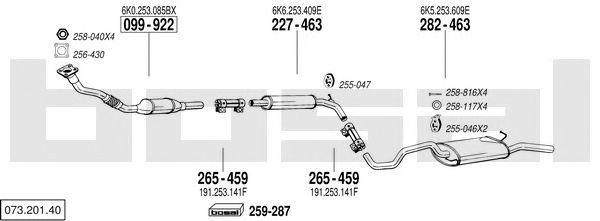 Exhaust System 073.201.40